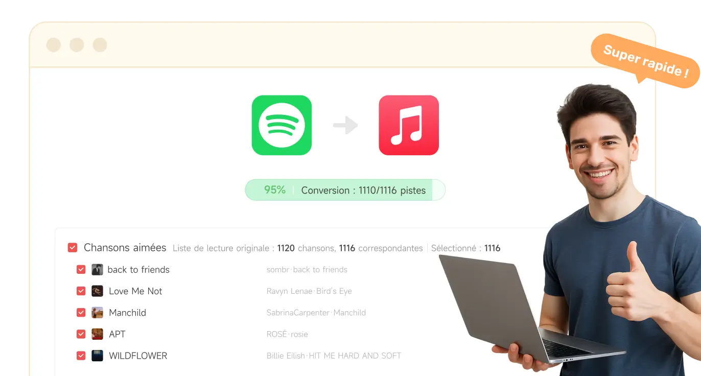 Transfer Playlists Fast