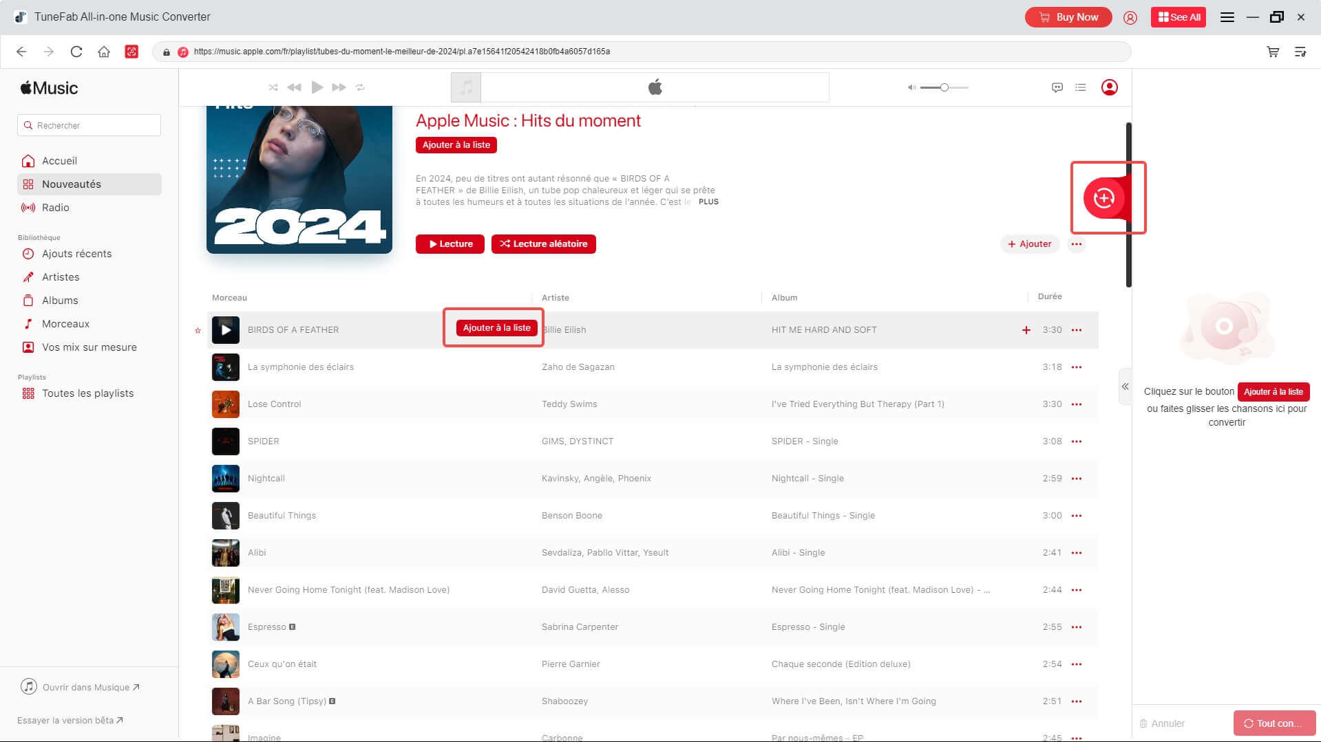 Select iTunes Songs from Playlists