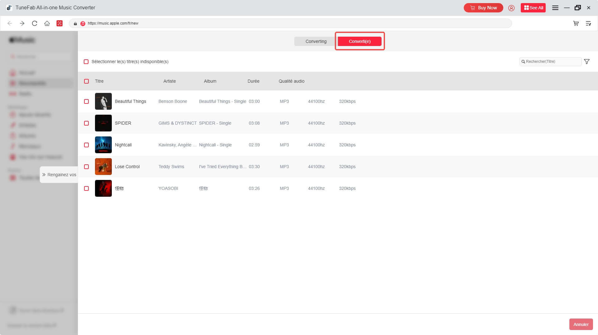 Convert iTunes Music to DRM-free Offline Songs