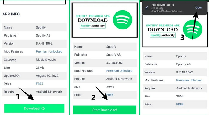 Obtenir Spotify++ sur Android