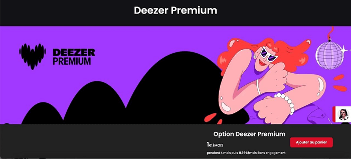 Obtenir Deezer Premium via SFR / RED