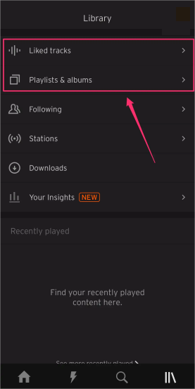 Télécharger des chansons sur iPhone avec SoundCloud Go+