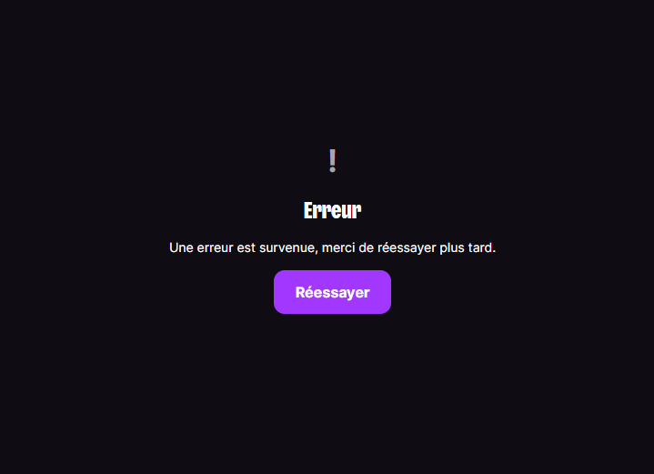 Deezer ne se connecte pas