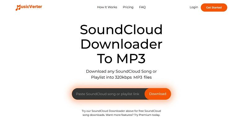MusicVerter Téléchargeur SoundCloud en MP3