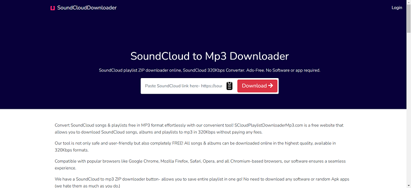 SoundCloud to MP3 Downloader En Ligne