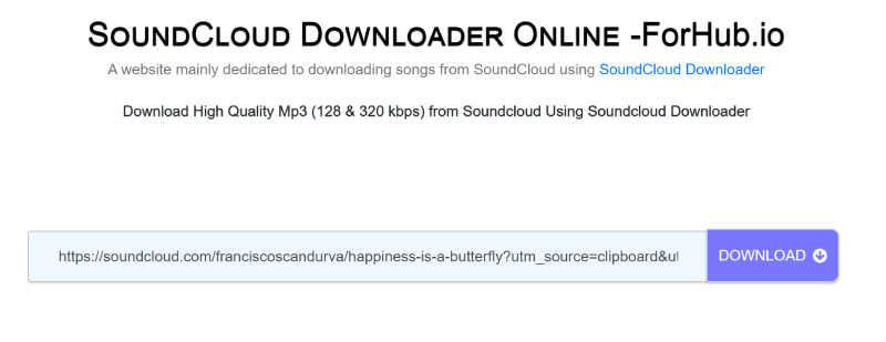 Télécharger musique SoundCloud en ligne