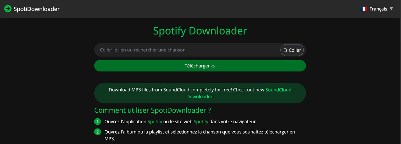 Télécharger Spotify en MP3 sur Android avec Spotify Downloader