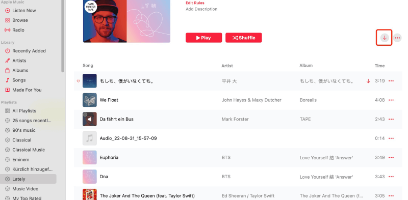 Télécharger Apple Music sur Mac