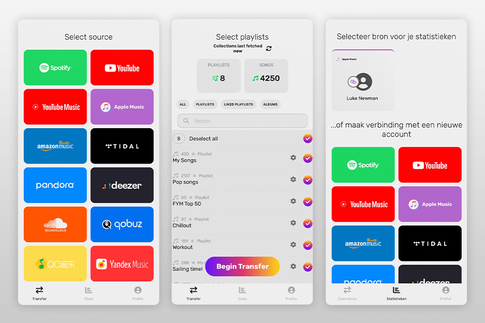 Transférer des playlists Spotify vers Apple Music via FreeYourMusic